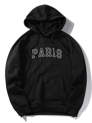 Paris Print Hoodie