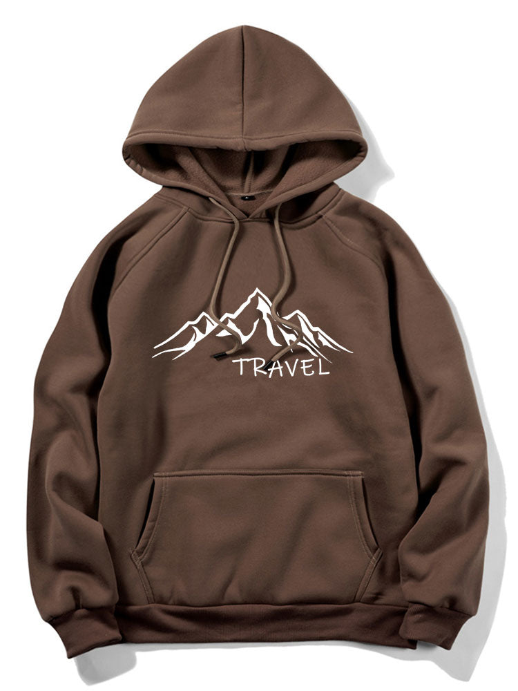 Travel&Mountain Graphic Hoodies